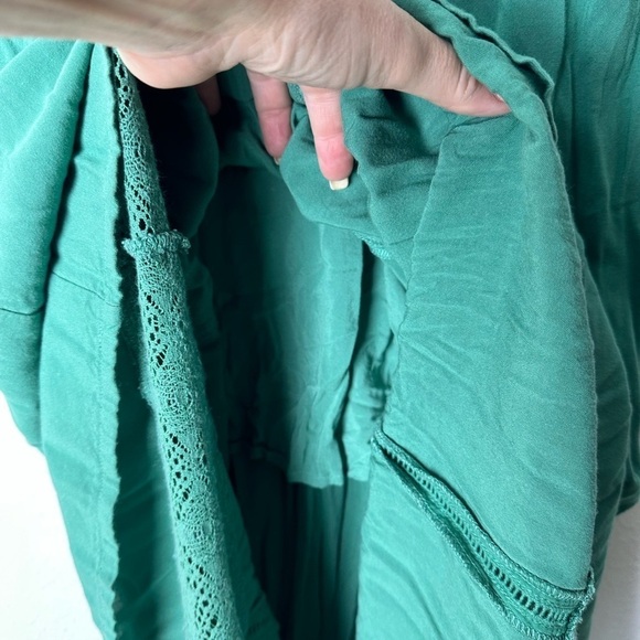 Matilda Jane Down In The Valley Maxi Dress Women’s Medium Green Boho Prairie - Picture 8 of 12